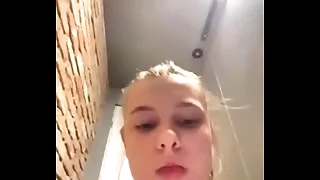 Naked in public&period; Hot body Cum with vibrator&period; Flash big ass&period; Pinpointing virgin pussy